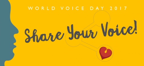 World Voice Day 2017. Illustration: http://2017.world-voice-day.org/