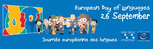 European Day of Languages official banner